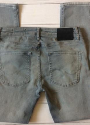 Зауженные мужские джинсы jack&jones+подарок рубашка7 фото