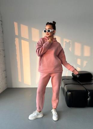 Теплий спортивний костюм на флісі, худі, джогери, тёплый спортивный костюм на флисе, худи, джоггеры