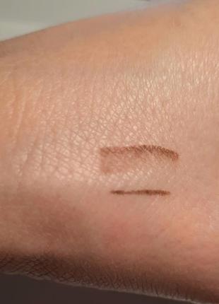 Олівець для очей bellaoggi eyeliner "10 brown" коричневий, італія + подарунок чорний олівець