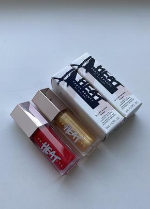 Блеск для губ+плампер от fenty beauty в оттенке lemon lava