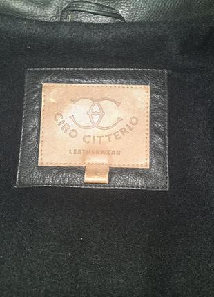 Шкіряна куртка ciro citterio5 фото
