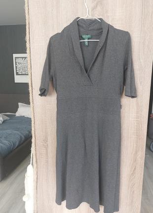 Теплое длинное платье Polo Ralph Lauren