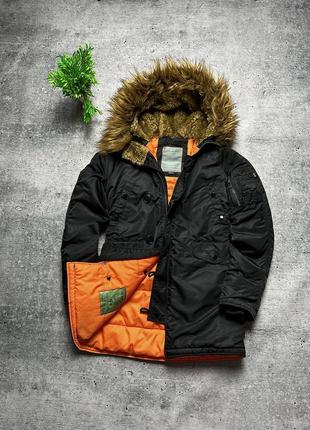 Женский пуховик/ парка alpha industries n-3b winter parka!