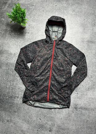 Женская куртка/ ветровка salomon trail ragnar rain jacket!