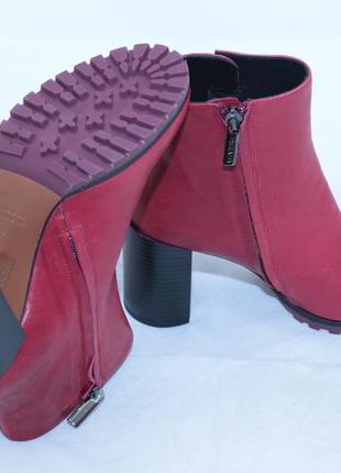Красные  ботинки ботильоны digiada3 фото