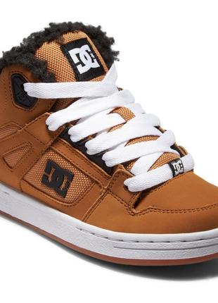 Утеплені хайтопи, високі кросівки dc shoes, 100% оригінал6 фото