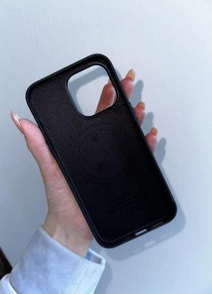 Чохол для iphone 15 pro max finewoven case with magsafe black (mt4v3zm/a)5 фото