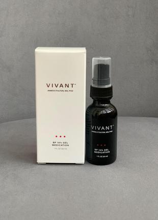 Гель для лечения акне с бензоил пероксидом 10% vivant bp 10% gel medication 30 мл2 фото