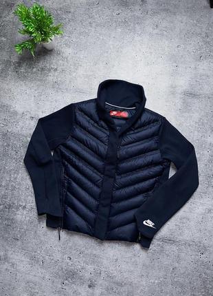 Женский пуховик nike tech fleece aeroloft down jacket!1 фото