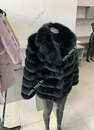 Шуба з натурального хутра фінського песця ,42-60 р.р. довжина 65-90 см. шуба песец
