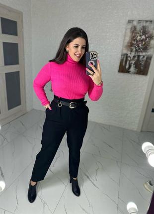 Женский ангоровый гольф цвета2 фото