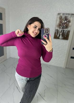 Женский ангоровый гольф цвета8 фото