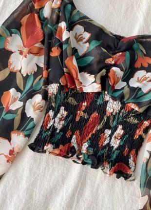 Блузы с цветочным принтом 💗♥️запрашивайте наличие перед заказом!3 фото