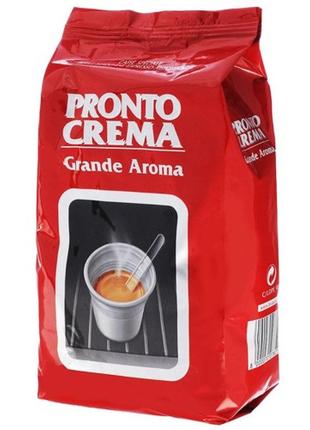 Кава зернова lavazza pronto crema,1 кг, італія (оригинал)