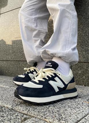 Хит продажи new balance 574 legacy blue/white