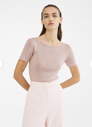 Шелковый топ. розовый пепел. #розвантажуюсь