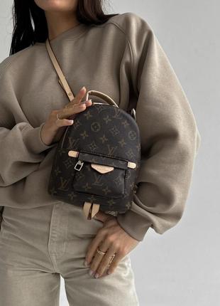 Рюкзак 🤎 lv backpack brown pink mini9 фото