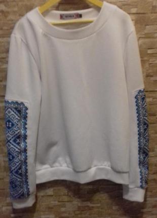 Світшот з вишивкою