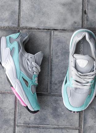 Кроссовки all adidas falcon white7 фото