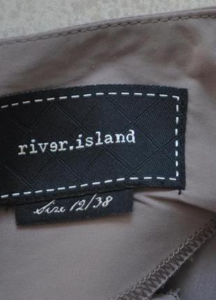 River island платье серое рюш2 фото