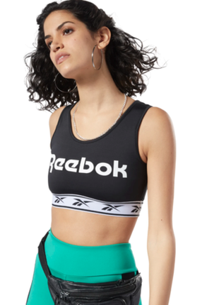 Топ  reebok classics  vector light-impact training athletic bra (eb5076) оригінал