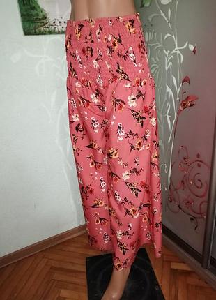 Брюки широкие индия