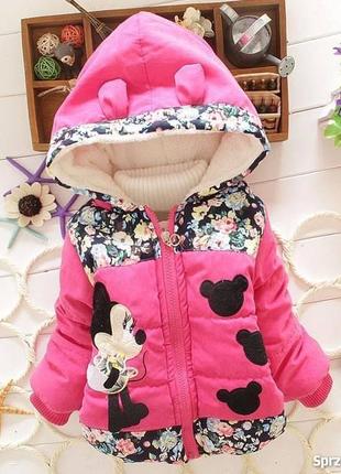 Демі куртка для дівчинки  розмір 86.