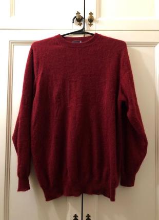 Червоний светр-толстовка