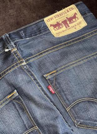 Джинси levi’s 504 straight оригінал сині5 фото