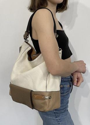 Furla натуральная кожаная женская сумка3 фото