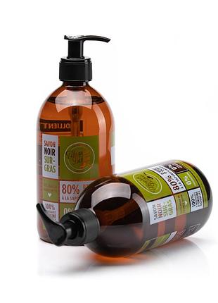 Черное мыло surgras - из оливкового масла orugio 500 мл франция