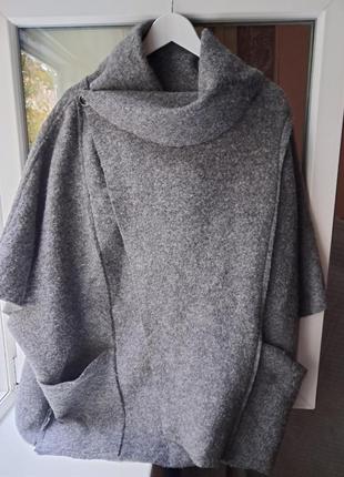 Накидка 80% вовна made in italy