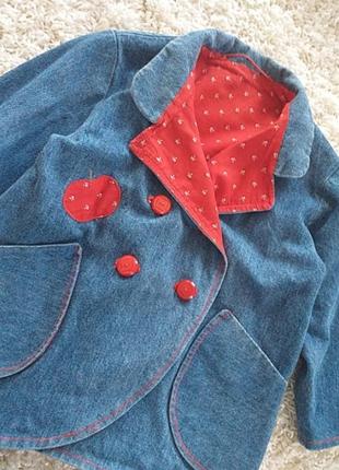 Куртка піджак джинсова