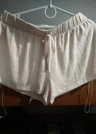 Трикотажные теплые шортики