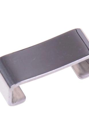 Підставка під палички для їжі з неіржавкої сталі срібло багаторазова3 фото