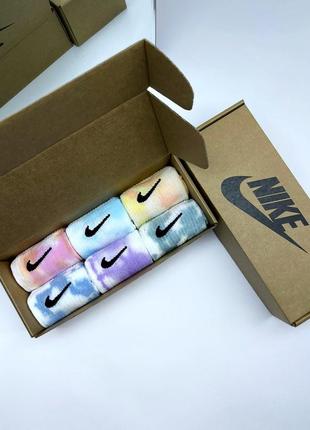 Набір шкарпеток tie-dye 6 пар