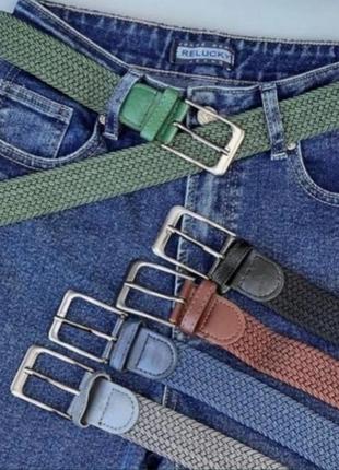 Довгий ремінь/ ремень/ пасок/ пояс/ плетений еластичний пояс коса