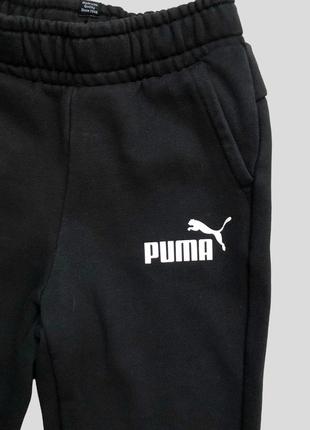 Теплые спортивные штаны puma на мальчика4 фото