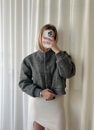 Сірий бомбер 6