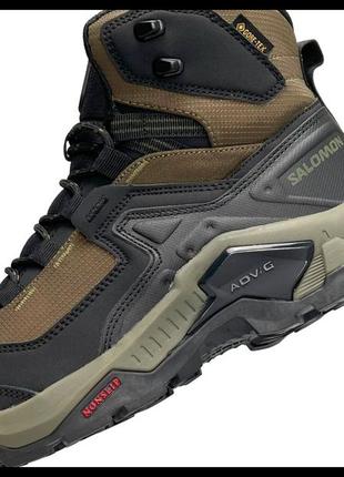 Salomon quest element gtx gore-tex black grey sand2 фото