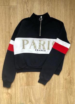 Худи свитшот укороченный h&m 9-10 лет