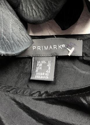 Роскошная черная блуза primark на одно плечо с пышными рукавами-буфами и баской на талии5 фото