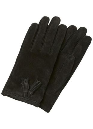 Замшеві утеплені рукавиці pieces pcfrassel1 фото