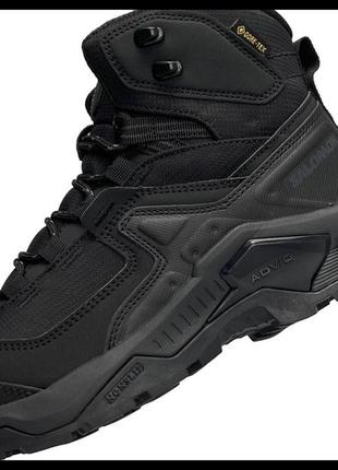 Salomon quest element gtx gore-tex all black2 фото