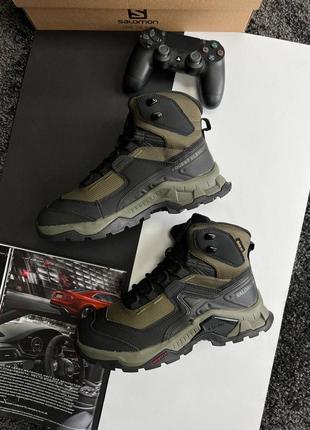 Шикарные зимние ботинки "salomon quest element gore-tex winter"3 фото