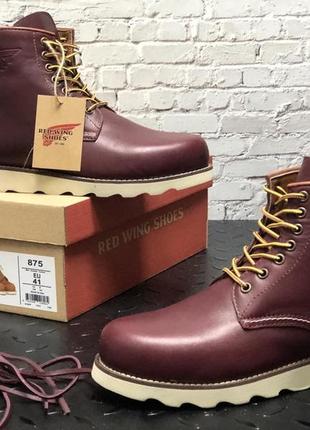 Зимові чоловічі черевики red wing2 фото