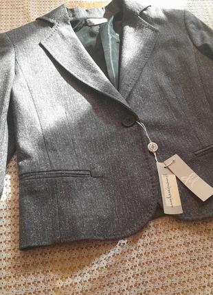 Італія новий стильний сірий піджак3 фото
