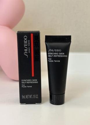 Shiseido synchro skin self-refreshing foundation spf 30 стойкий тональный крем