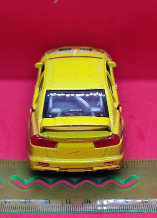 Dickie toys firebird mitsubishi lancer 2003 китай міцубісі ланцер раллі