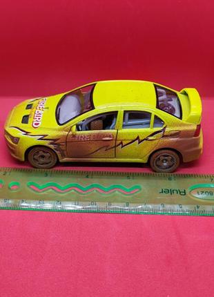 Dickie toys firebird mitsubishi lancer 2003 китай міцубісі ланцер раллі5 фото